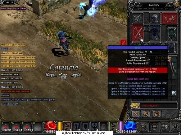 Hack Mu Online - frate imi da si mie cineva un hack cva?? X(X(X( - Hack